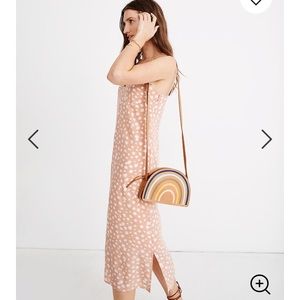 Silk Cami Slip Dress in Star Shower